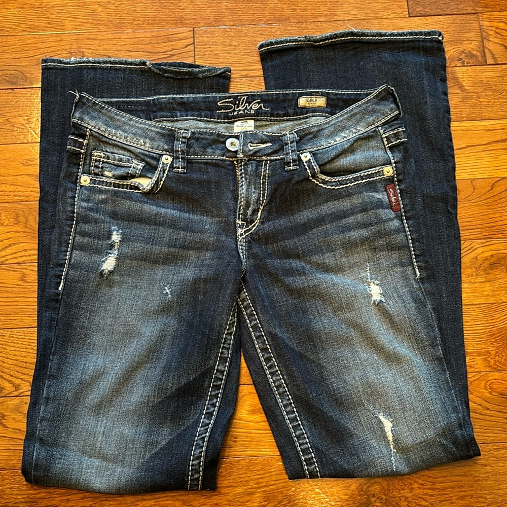 Women’s Silver Jeans, Lola Flare leg, Size W 30 L 33